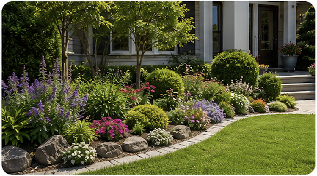Garden landscaping service