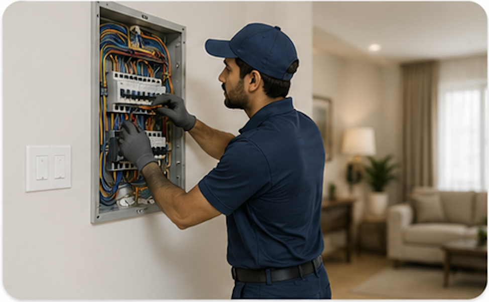 House wiring service