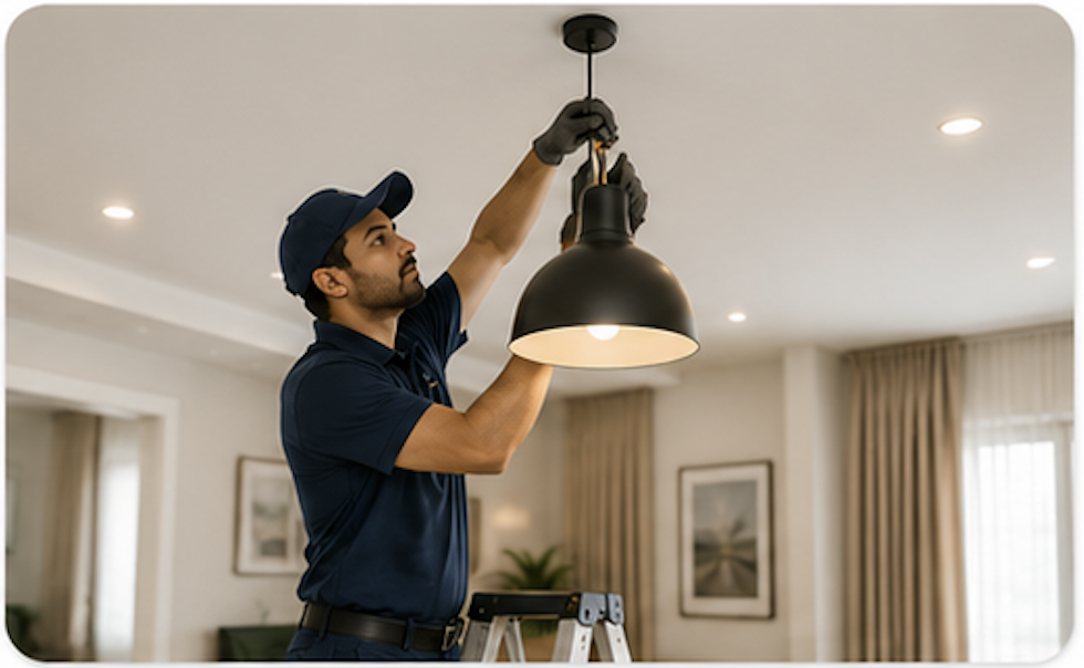 Lighting installation service