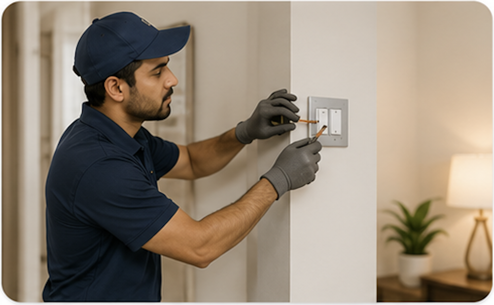 Switch repair service
