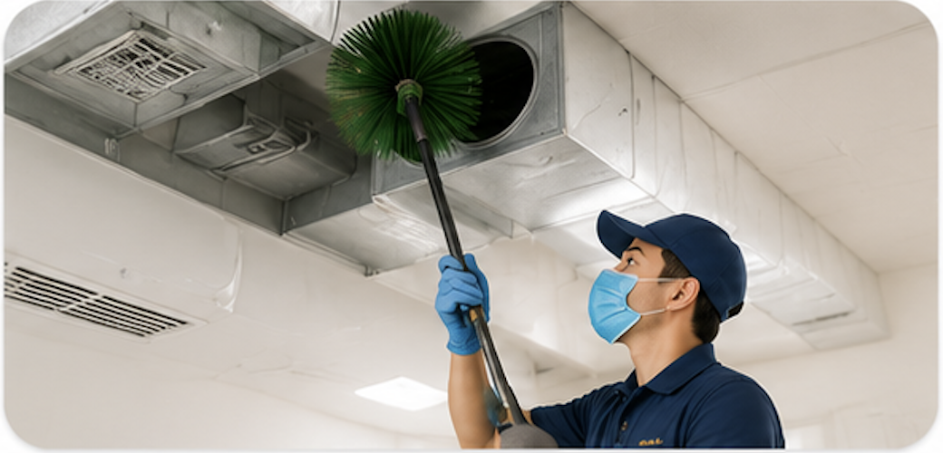Duct cleaning service