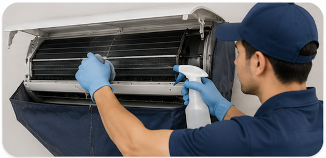 Split AC cleaning service