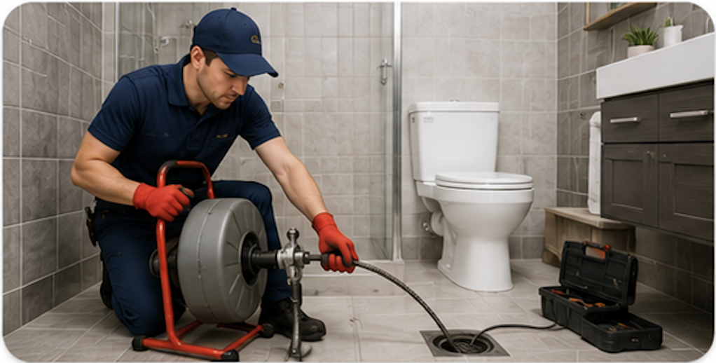 Drain cleaning service