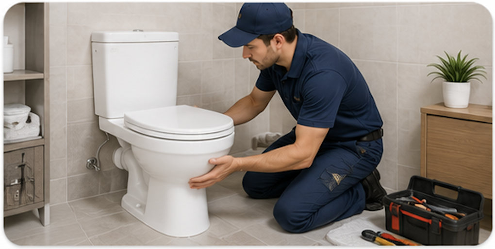 Toilet installation service