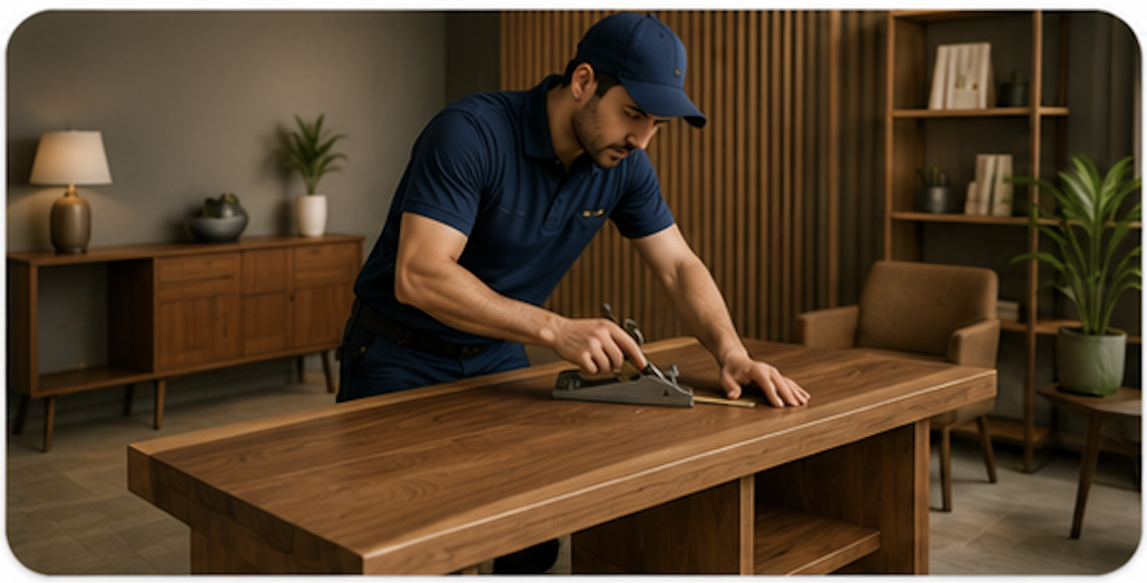 Custom furniture work