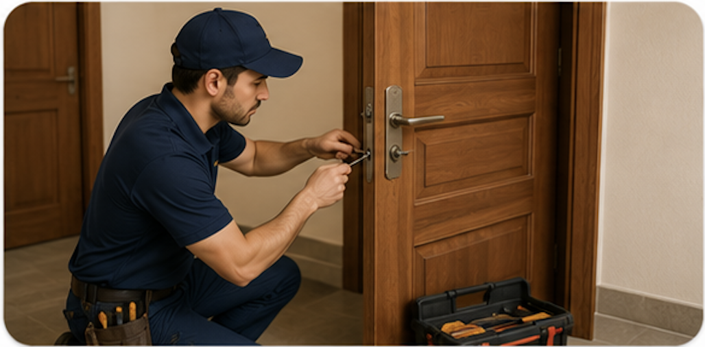 Door repair service