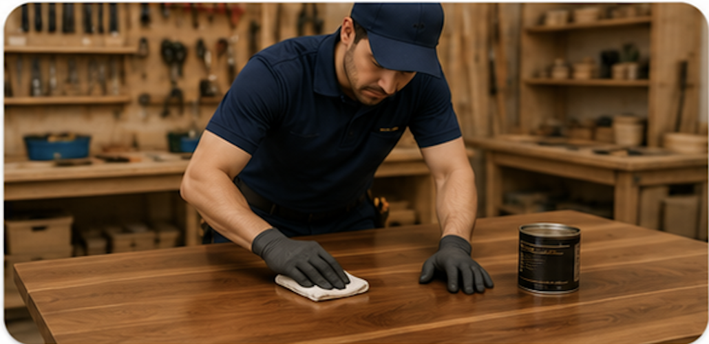 Wood polishing service