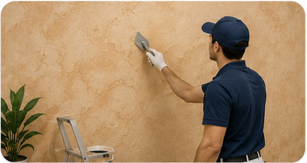 Texture wall painting
