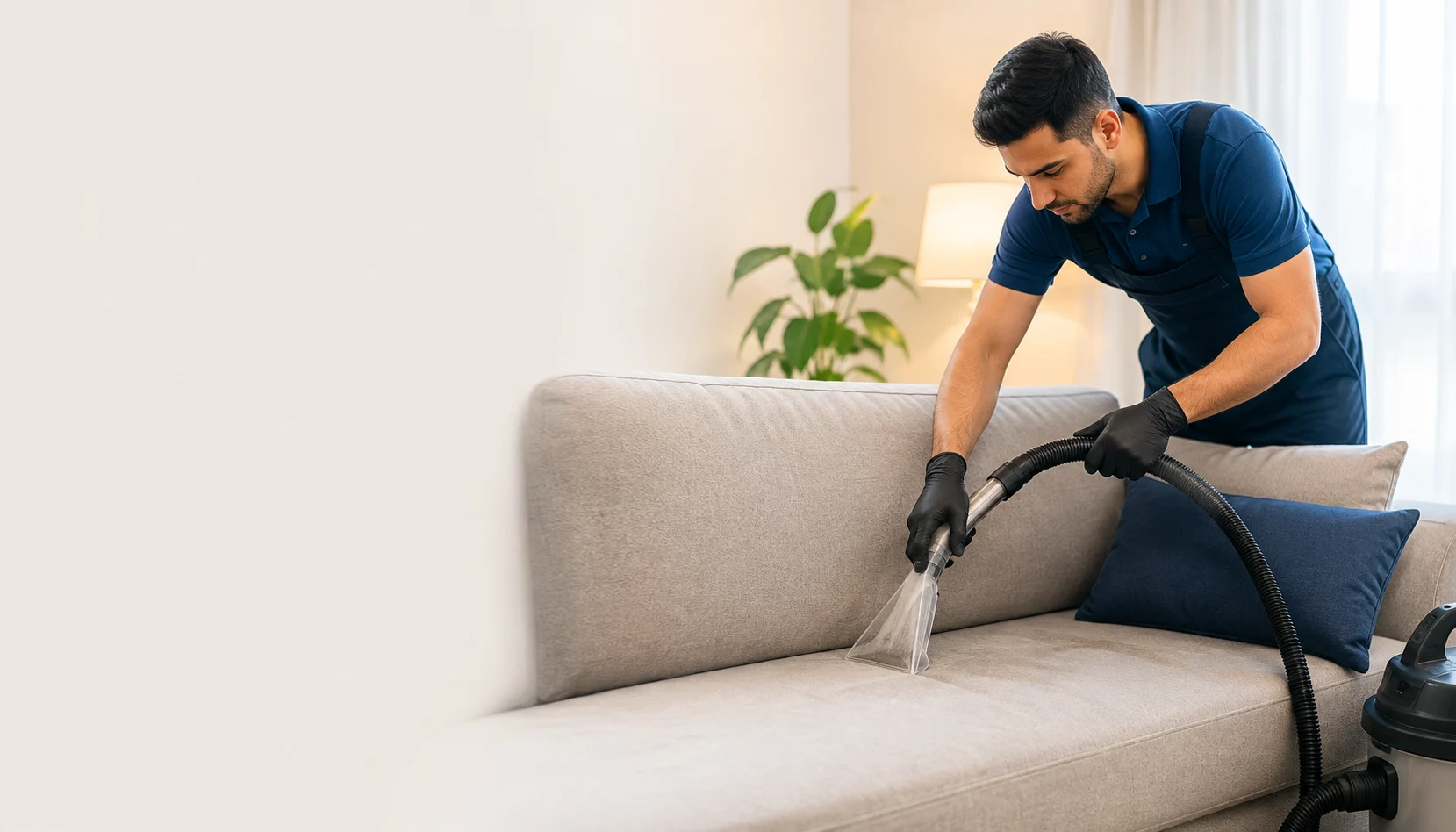 Professional sofa cleaning service in Muscat